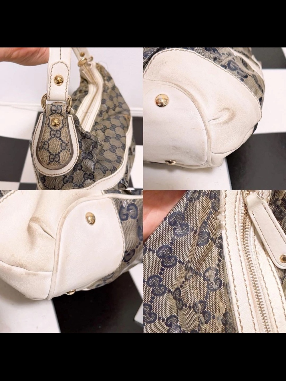 5 piece brand bundle set (Gucci,Tumi,Loewe,Barcos & Coach) - Picture 4 of 16